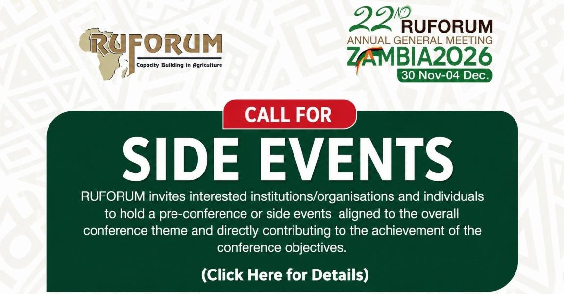 RUFORUM Side Events